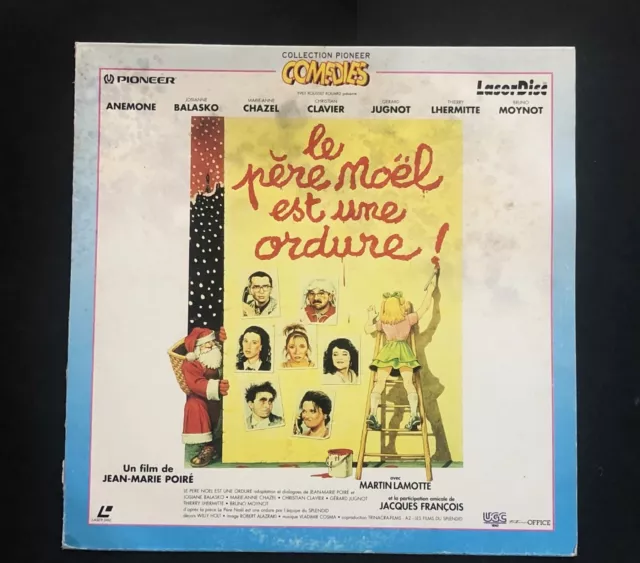 Laser disc -  Le père Noël est une ordure de Jean-Marie Poiré