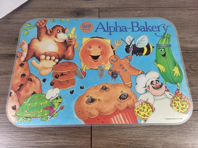 Vintage 1988 Gold Medal Alpha-bakery B Placemat