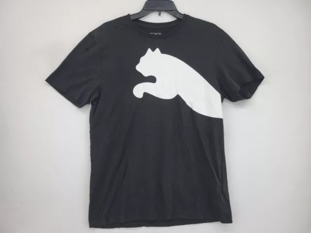 Camiseta puma negra hombre outlet