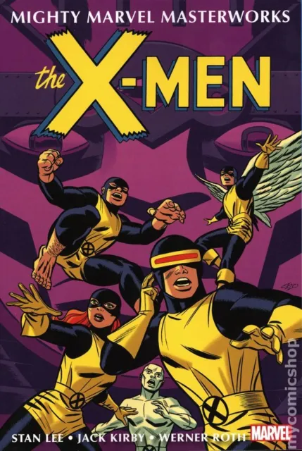 Mighty Marvel Masterworks The X-Men TPB #2A-1ST FN 2022 Stock Image