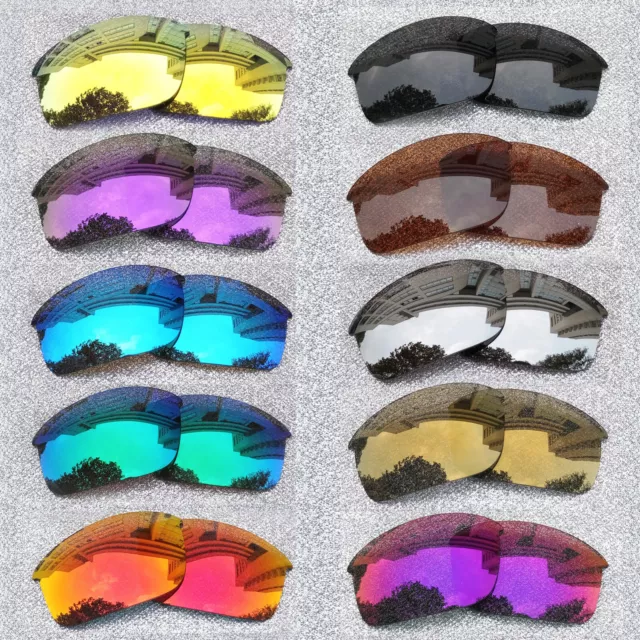 ExpressReplacement Polarized Lenses For-Oakley Flak Jacket Sunglasses