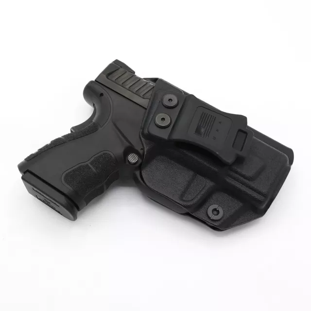 IWB Kydex Holster Fit Springfield XD MOD. 2-3" Sub-Compact 9MM / .40 S&W Pistol