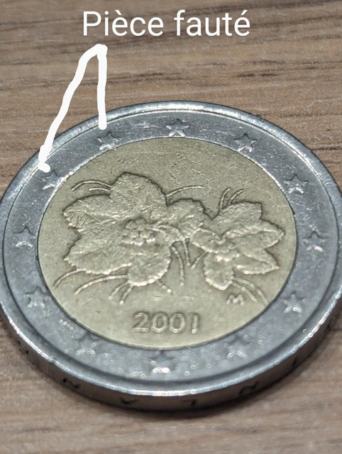 piece 2 euros fleur de lakka 2001