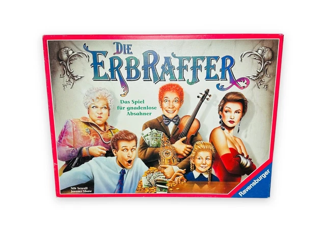 Ravensburger - Die Erbraffer - Vollständig - Brettspiel Gesellschaftsspiel 1994