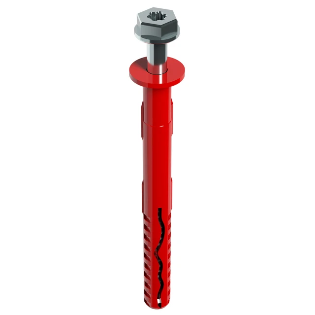 Tasselli telaio TOX tasselli ad albero lungo facciata KB vite esagonale omologazione ETA 10 mm