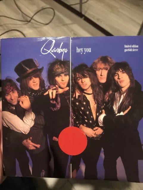 The Quireboys - Hey You - Gatefold - 7" Vinyl Record Single