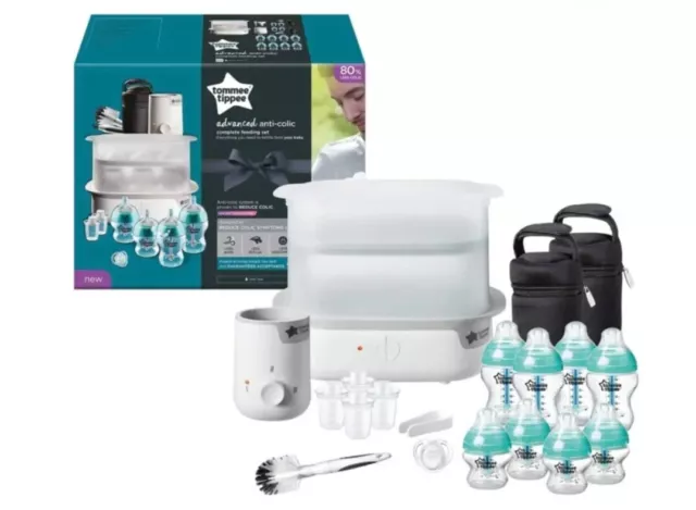 Tommee Tippee Advanced Anti-Colic Complete Feeding Set White