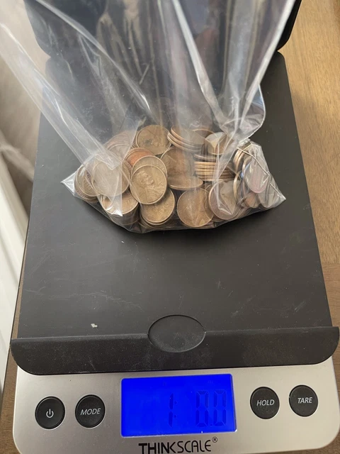 1 LB Bag of Wheat Pennies UNSEARCHED