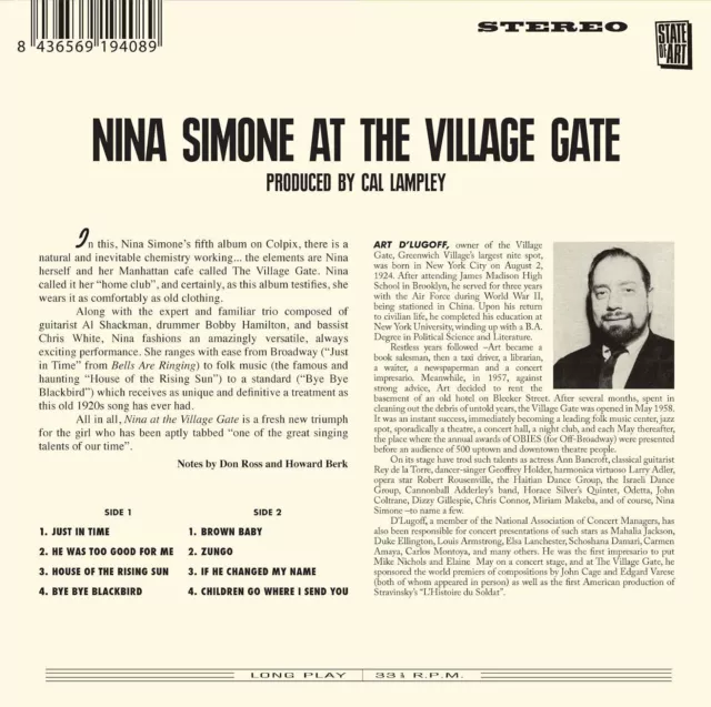 At The Village Gate  6 Bonus Tracks 2