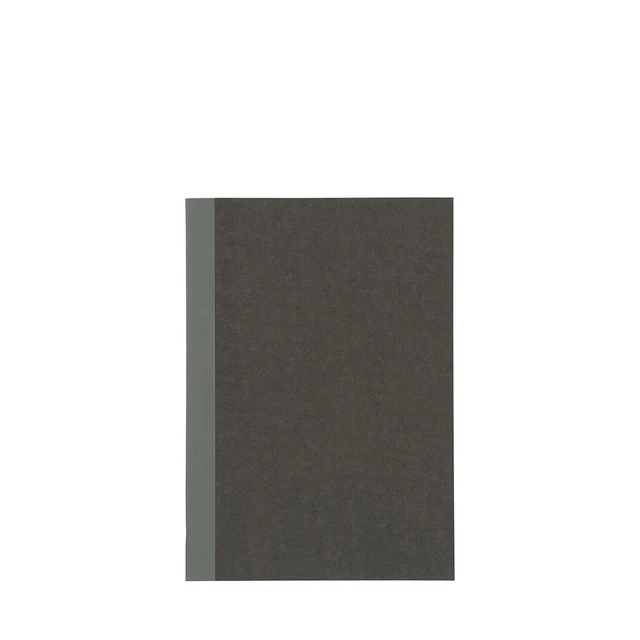 MUJI Notebook 5mm grid A5 Dark gray 30 sheets Thread binding
