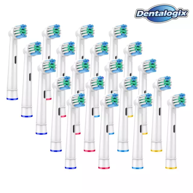 20 cepillos de inserción para cepillos de repuesto Oral B cuidado dental cabezales de cepillo cepillos de dientes