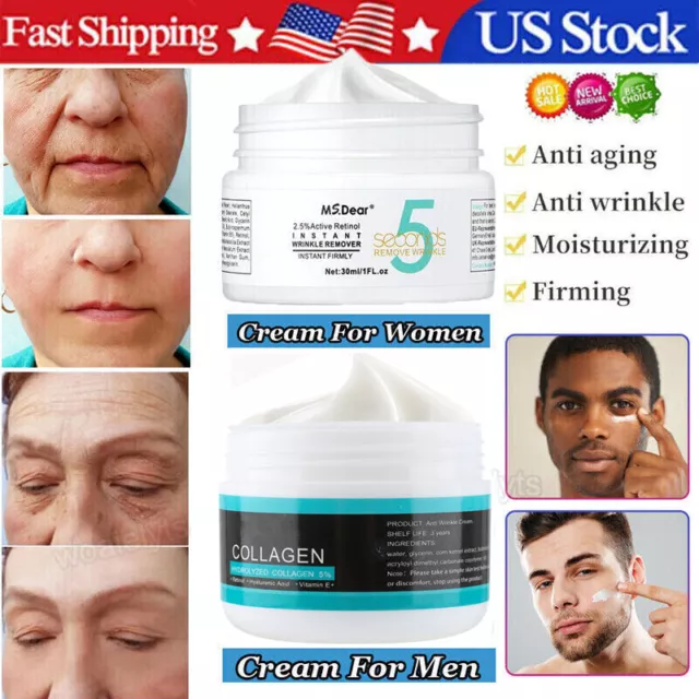 5 Seconds Wrinkle Remove Instant Face Eye Cream Skin Tightening Anti-Aging Serum