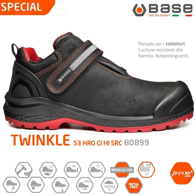 Scarpe Antinfortunistiche Cofra Welder Bis UK S3 HRO SRC - Taglia 40, Nero, Resistente A 200J - Foto 8