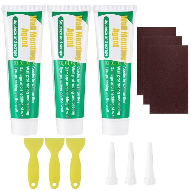 Safe Wall Mending Agent Repair Cream, Filler for Walls with Scraper, Wall Crack