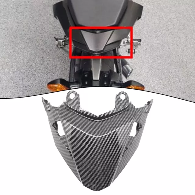 Housse de capot de carénage arrière noir en ABS pour HONDA CB500F CBR500R ajus