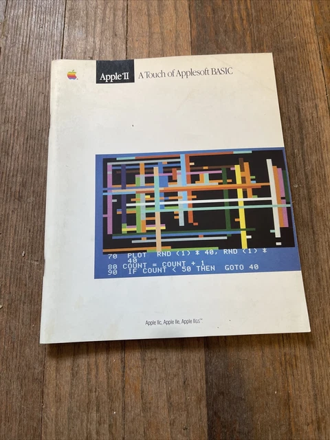 Apple II, A Touch of AppleSoft BASIC (Apple IIc, Apple IIe, Apple IIGS)