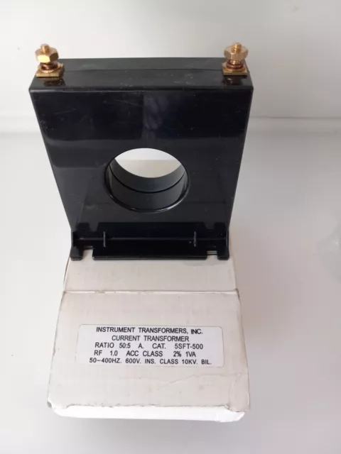 New. 5SFT-500Crompton Instruments Current Transformers, Model 5 Series 2