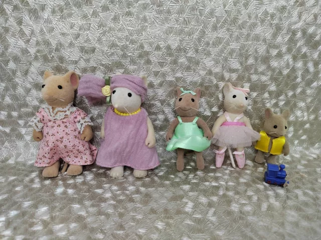 Angelina Ballerina, Sylvanian Families, Figures, By Flair, (Replacement Tails)