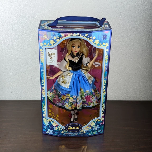 DISNEY ALICE IN WONDERLAND 70th Anniversary Doll By Mary Blair