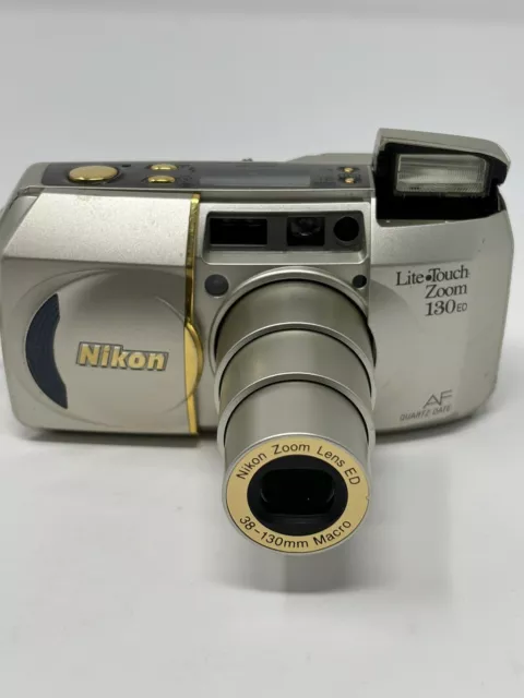 Nikon Lite Touch Zoom 130 ED AF Quartz date 35mm Point & Shoot Camera - Tested