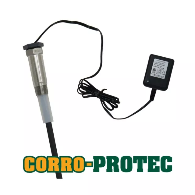 Corro-Protec CP-R Water Heater Powered Titanium Anode Rod (40-80 Gallon Tank)...