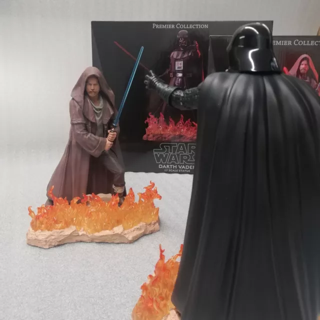Gentle Giant Star Wars Darth Vader & Obi-Wan Kenobi - Statua Premier Collection
