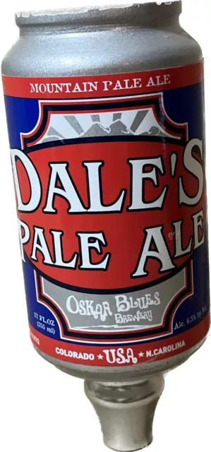 Oskar Blues Brewery Dale’s Mountain Pale Ale Beer Can Tap Handle Knob colorado