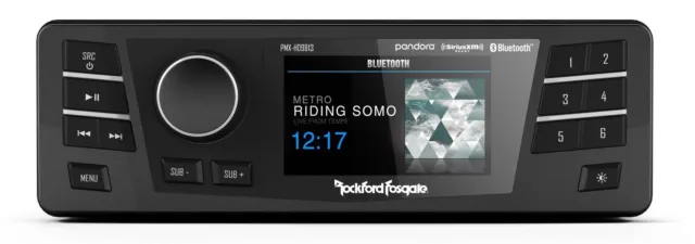 Rockford Fosgate PMX-HD9813 Harley-Davidson Motorräder Bluetooth  3" TFT Display