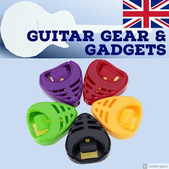 Guitar Pick Holder - Plectrum Holder With Self Adhesive