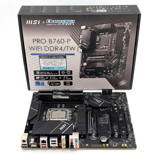 MSI PRO B760-P WIFI DDR4/TW ジャンク Amazon.com: MSI PRO B760-P