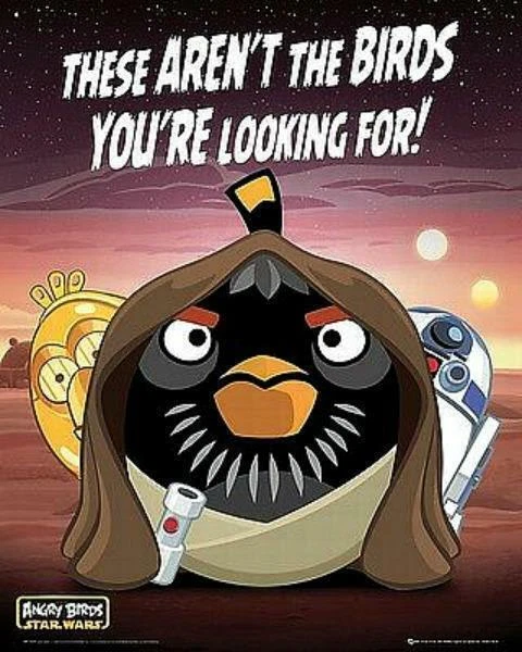 Angry Birds : Star Wars Droids - Mini Poster 40cm x 50cm new and sealed