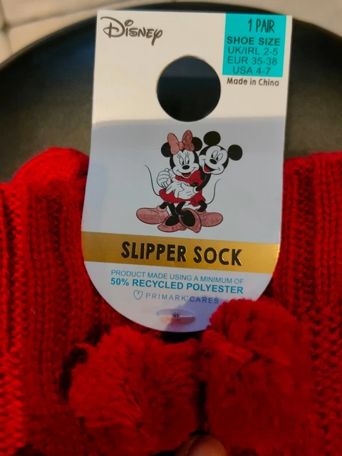 Minnie mouse sales slipper socks