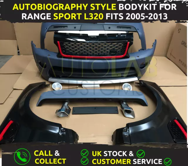 Range Rover Sport Autobiography Style Bodykit For Sport L320 2005-2012 Bumper UK