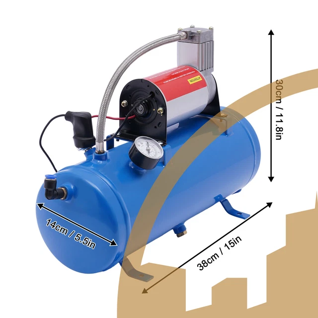 Pressostato Condor MDR5/11 Con ELV E Protezione Motore, 1/2, Per Compressori D'Aria, Nuovo, Made In Germany - Foto 2