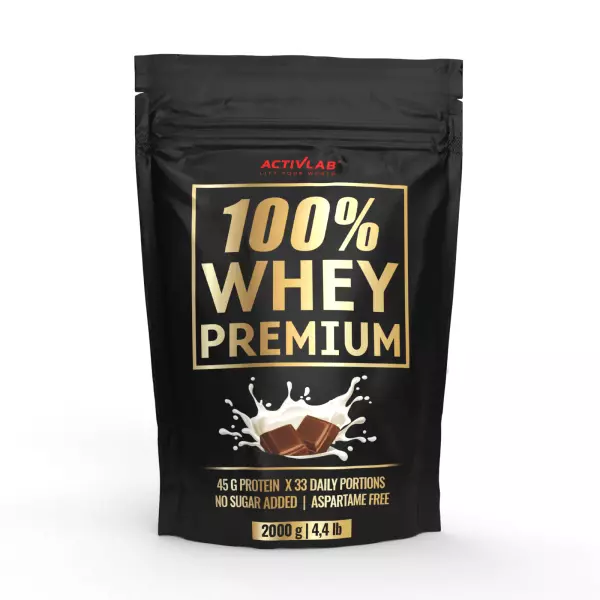100% Whey Premium 4Kg Molkeneiweißkonzentrat 4000g Proteinpulver