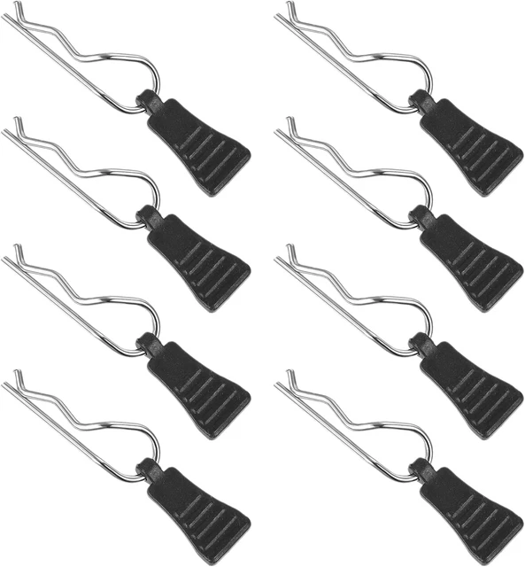 Produktbild von Deerc Ersatzteile 4 Teile Aus Aluminium PX9300-01A Ersatz Für 9300E RC-Autoteile 1/18 9300 9304 300E On Carrera Go Police Trap