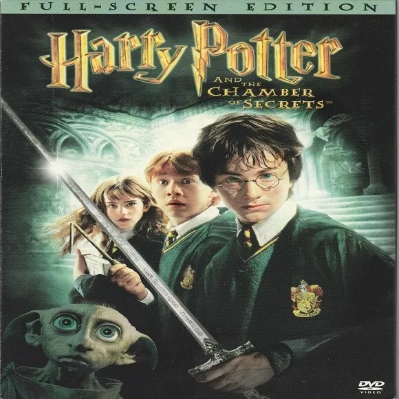 Harry Potter & The Chamber Of Secrets - 2 Disc Set-2002 Full Screen DVD Edition