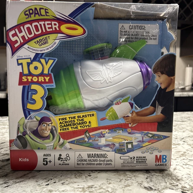NEW MB TOY Story 3 Space Shooter Target Game Rapid Fire Blaster Safe