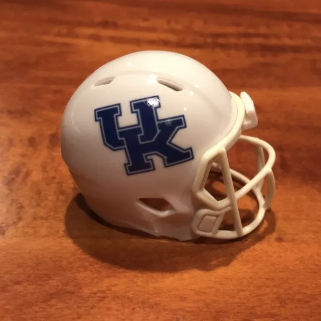 Kentucky Wildcats white 2017-2022 custom pocket pro helmet UK Cats SEC