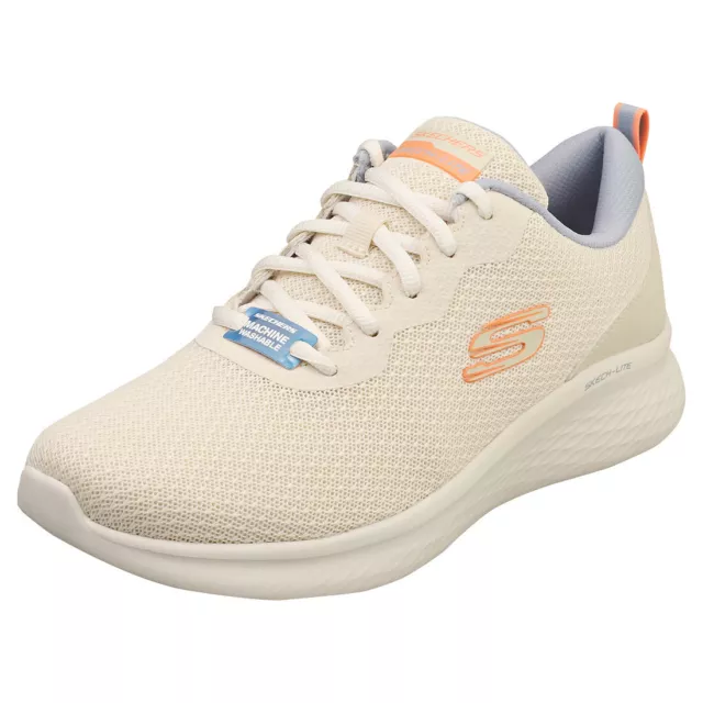 Skechers Skech-lite Pro Vegan Donna Natural Multicolour Formatori Moda - 40 EU