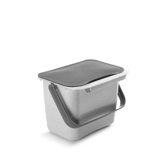 Metaltex Abfallsammler Bin-Tex mit Deckel grau 297528000