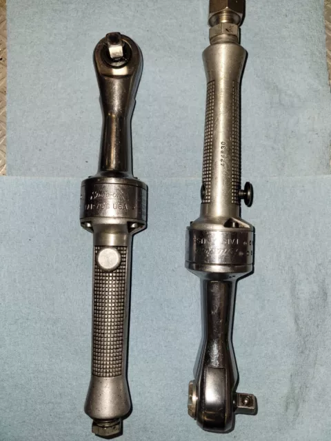 Snap-on 3/8 Drive Air Ratchet FAR70C Made In USA both work.