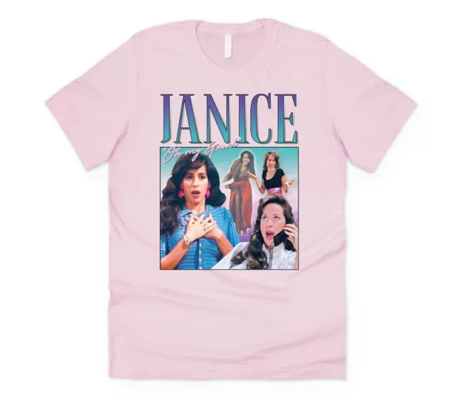 Friends Janice Homage T-shirt Tee Funny Icon Retro 90's Vintage Joey Ross Monica