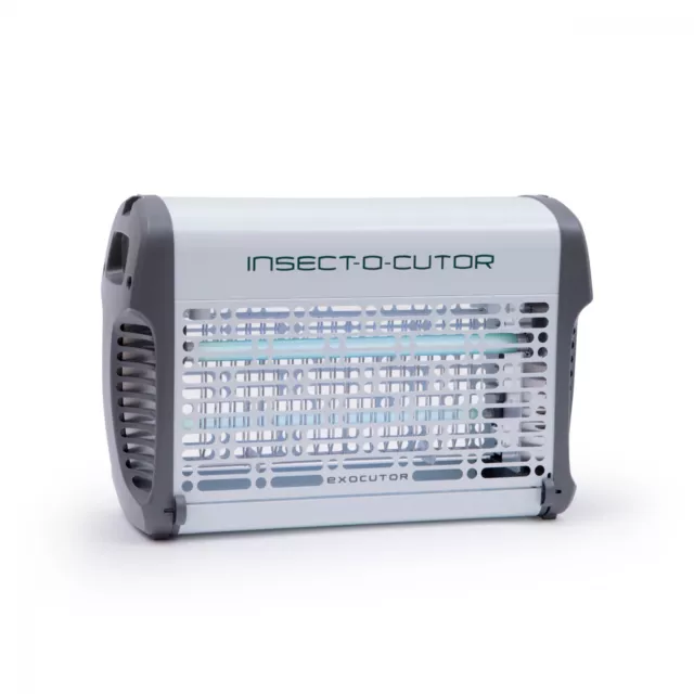 Destructeur d'insectes Grille électrique Piège insecte Pro Exocutor 16 W Blanc