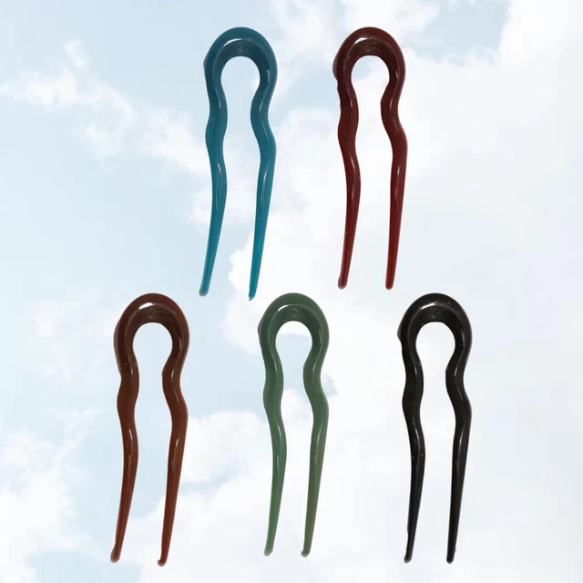 5 Pcs Épingle À Cheveux Vintage Baguettes De Cheveux Les Cheveux En L'air