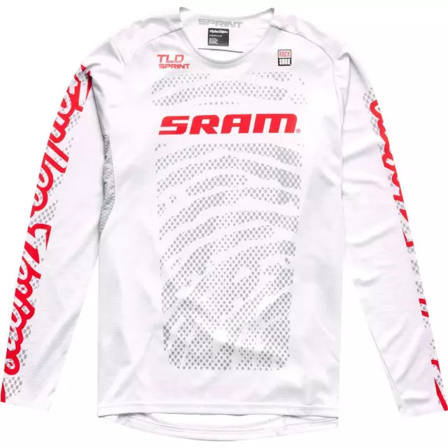 Troy Lee Designs MTB-Jersey Langarm Sprint Sram - Shifted Cement