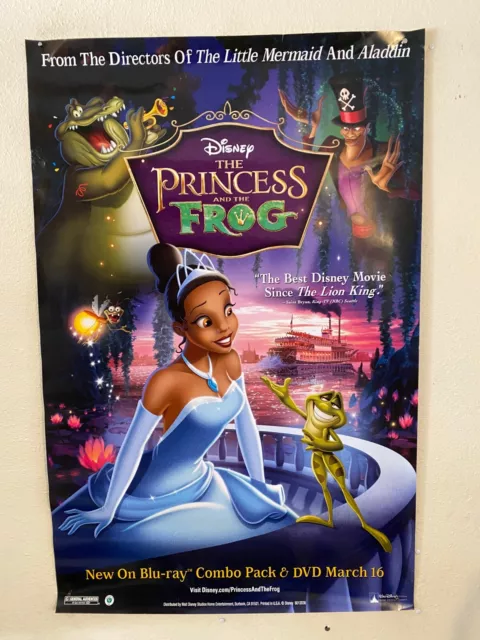 Poster: Princess & The Frog (2009): Walt Disney original promo movie