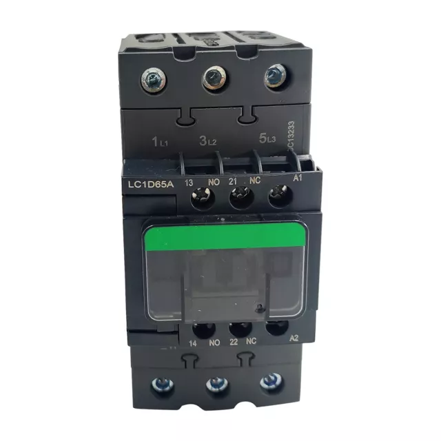 TeSys Deca LC1D65AB7 Contactor 24V coil AC 3P 65A replace Schneider LC1D65AB7 3