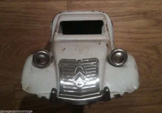 J.R.D. (v.1955) Citroën 2cv fourgonnette porte-échelle en tôle in