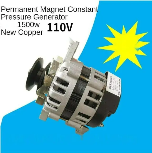 Generadores de alta potencia 110 V 1500 W imán permanente sin escobillas voltaje constante